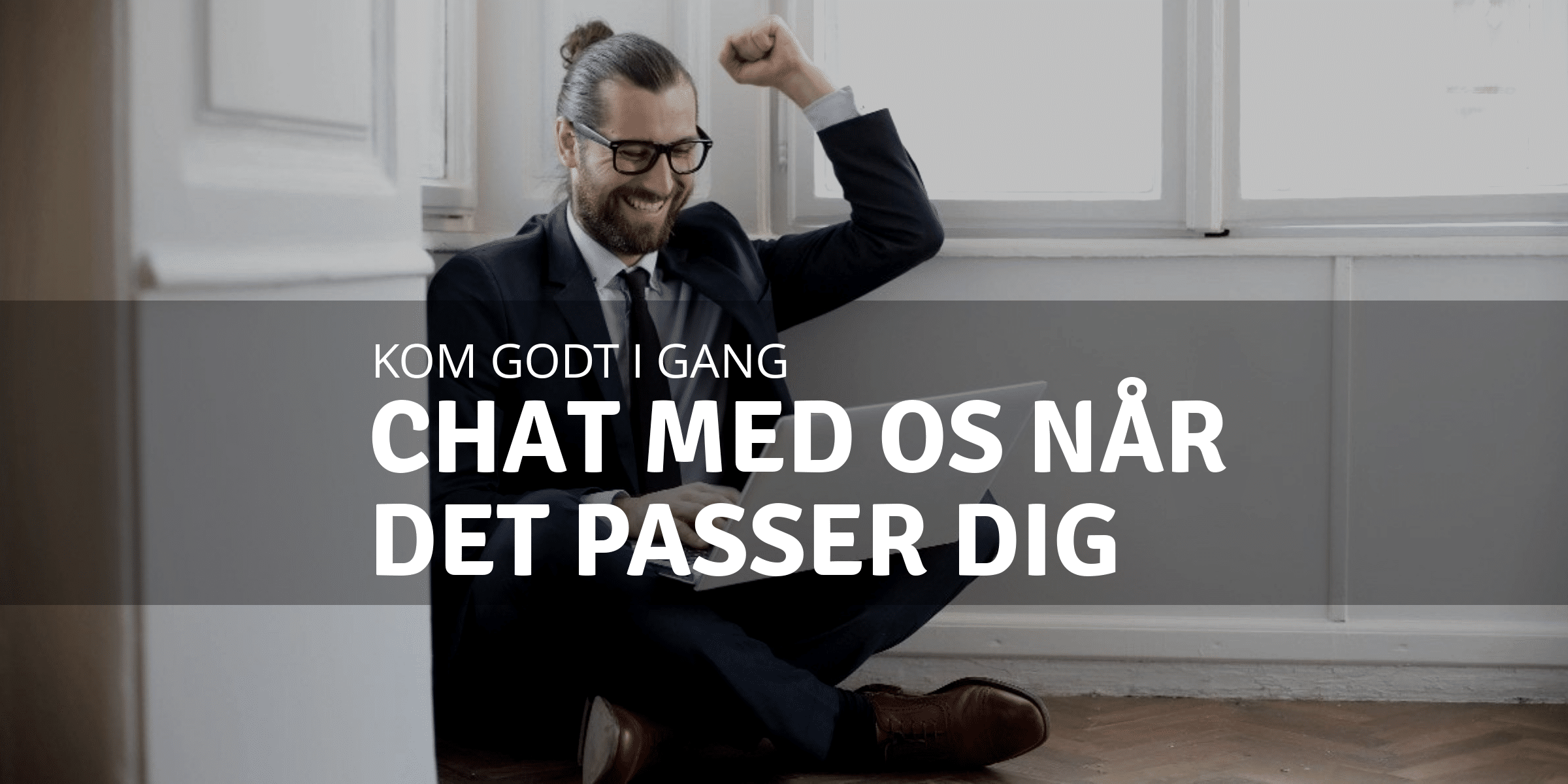 Chat med os – også i morgen, torsdag 9. april