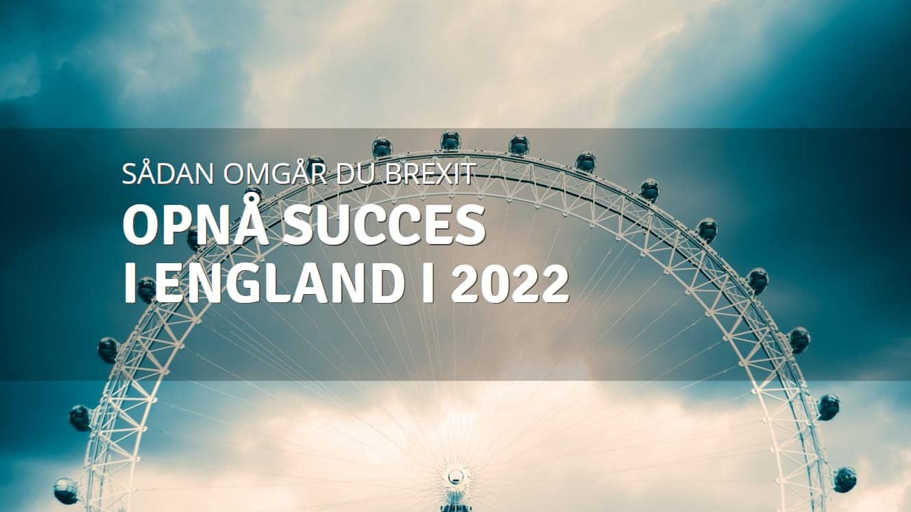 Sådan omgår du generne fra Brexit og når i mål med din forretning