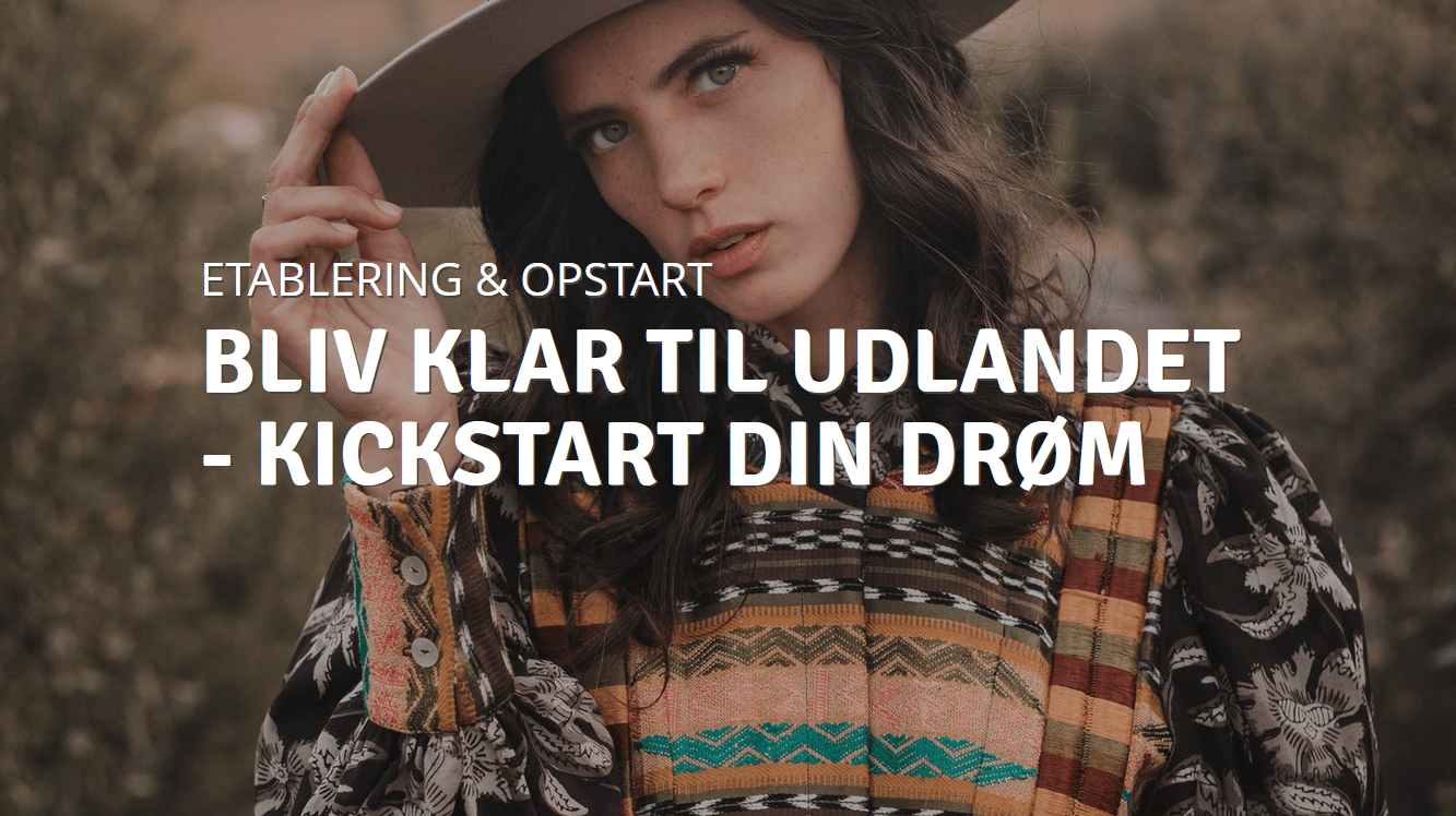 Kom hurtigt op i gear med en god start i udlandet